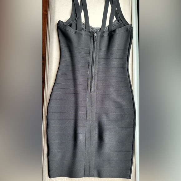 Marciano Black Bandage Bodycon Mini Dress - Picture 3 of 4